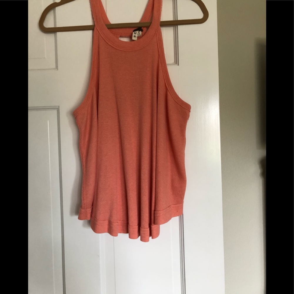 We the free flowing ribbed tank top